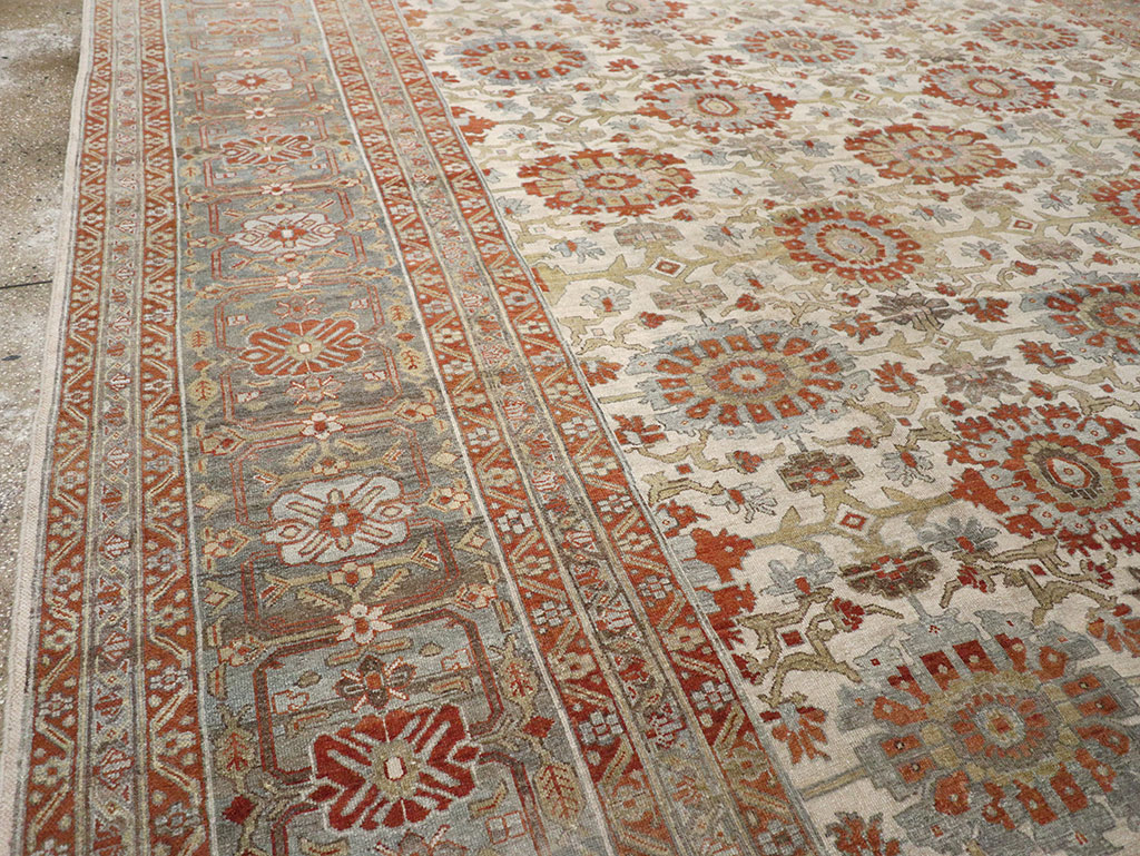 Antique Persian Bibikabad Oversize Carpet, No.24523 - Gss