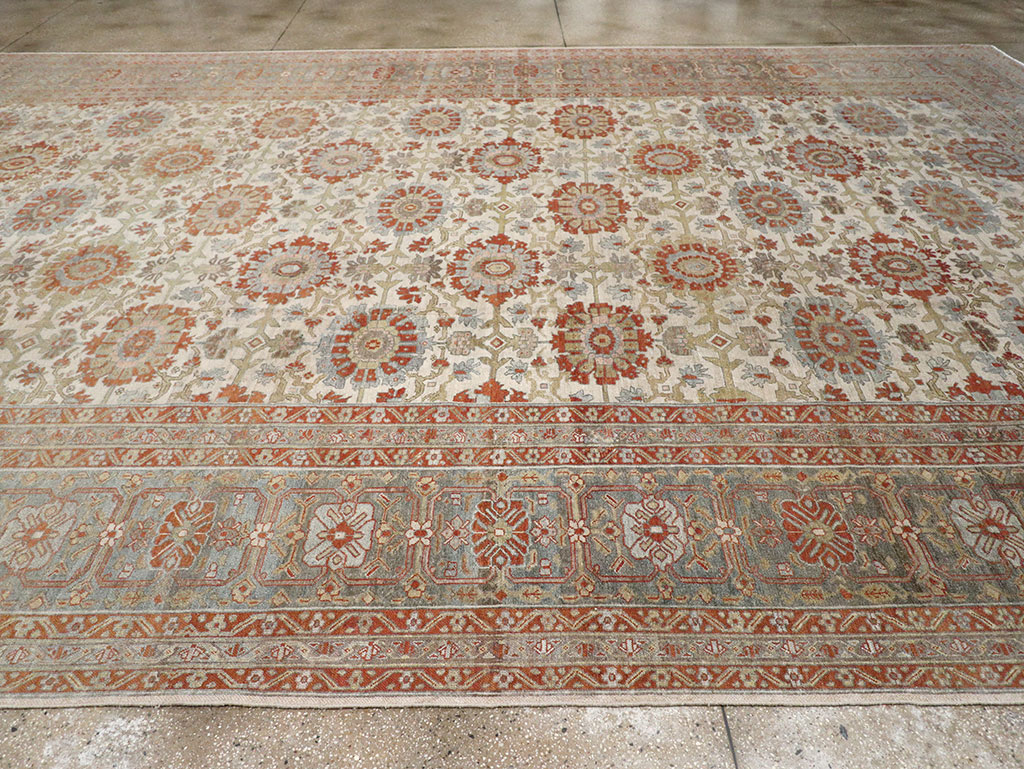 Antique Persian Bibikabad Oversize Carpet, No.24523 - Gss