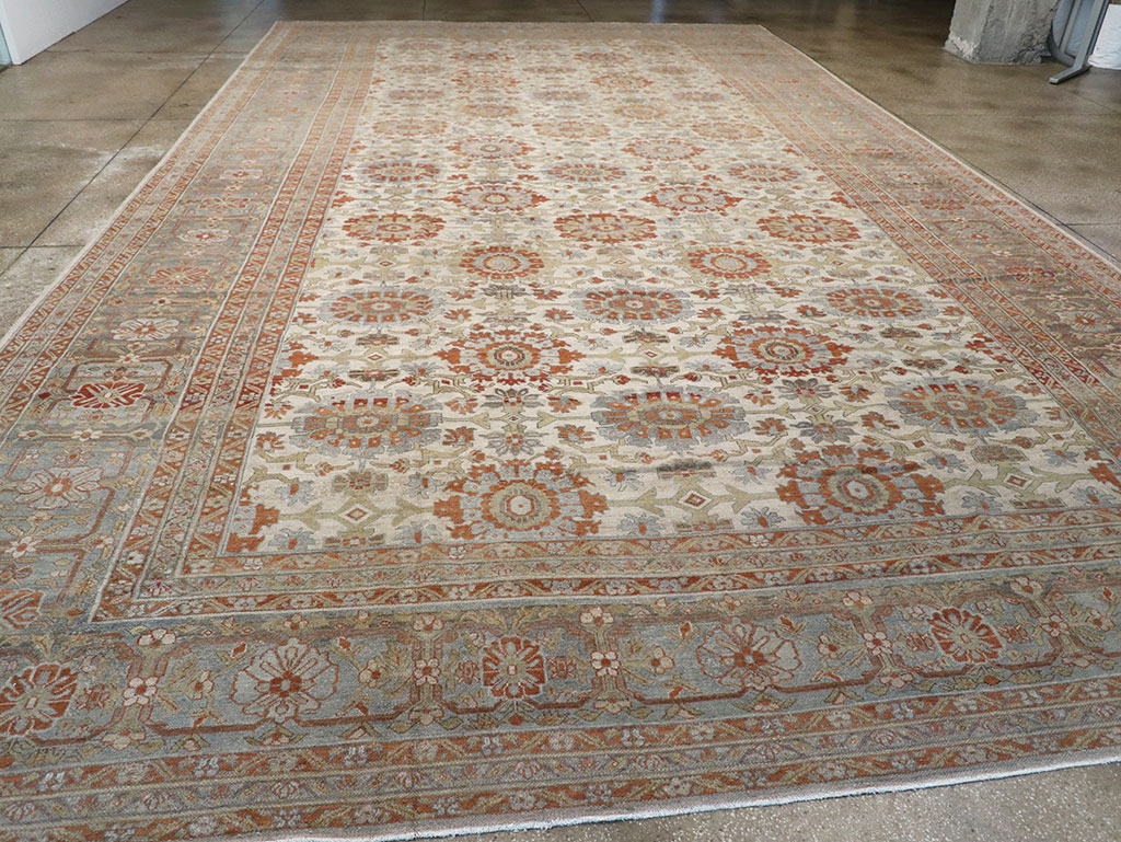 Antique Persian Bibikabad Oversize Carpet, No.24523 - Gss