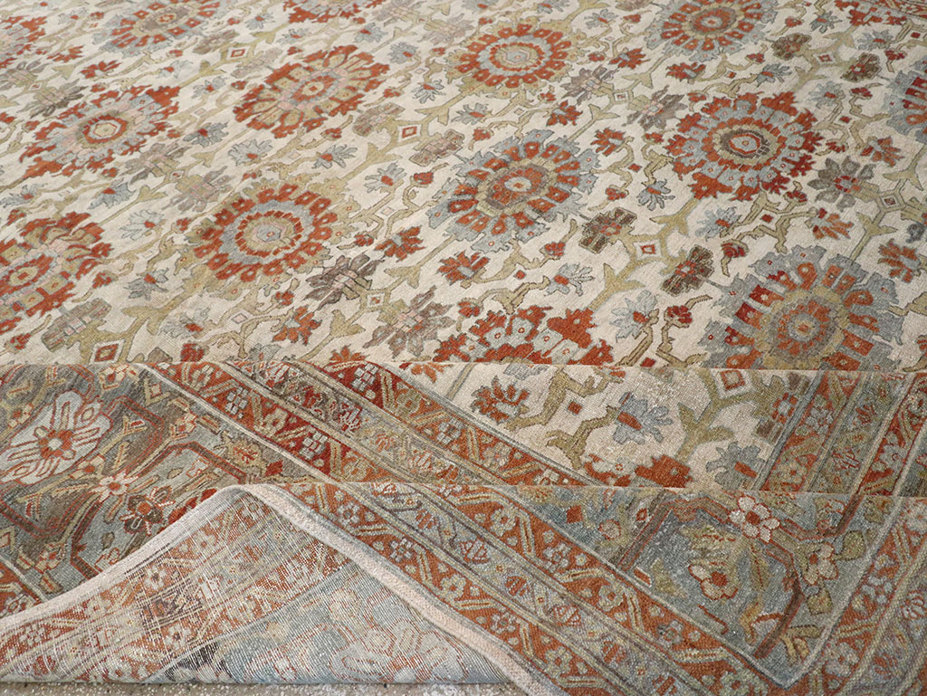 Antique Persian Bibikabad Oversize Carpet, No.24523 - Gss