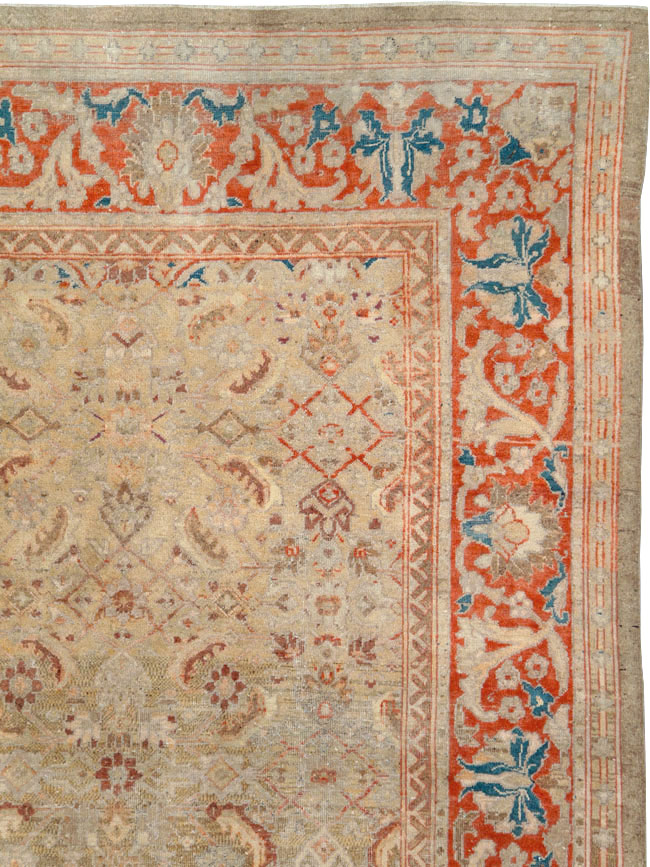Antique Indian Lahore Carpet, No.24525 - Gss