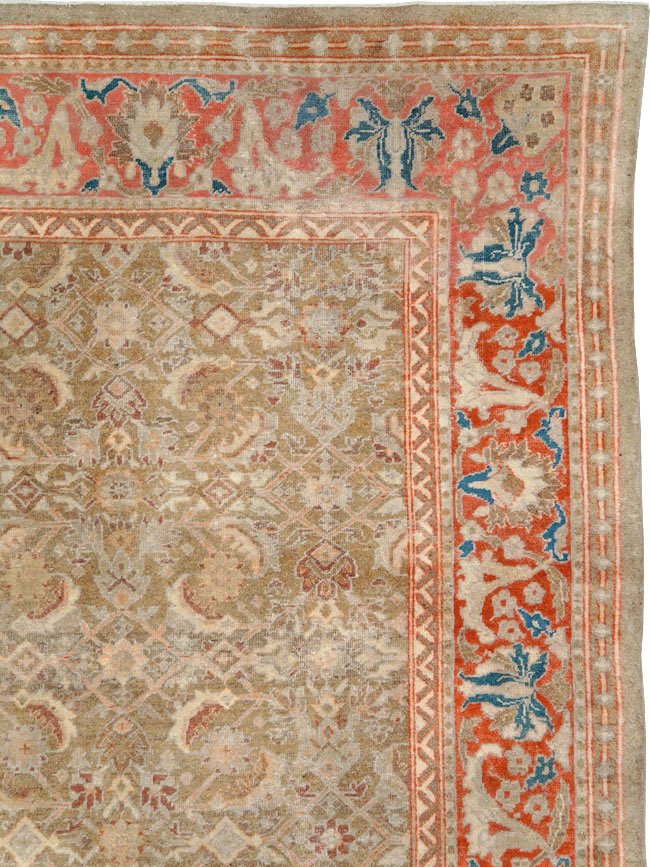 Antique Indian Lahore Carpet, No.24525 - Gss
