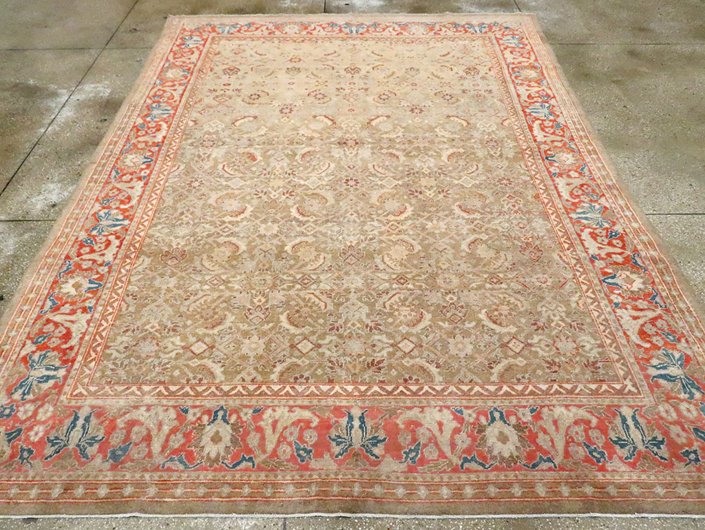 Antique Indian Lahore Carpet, No.24525 - Gss