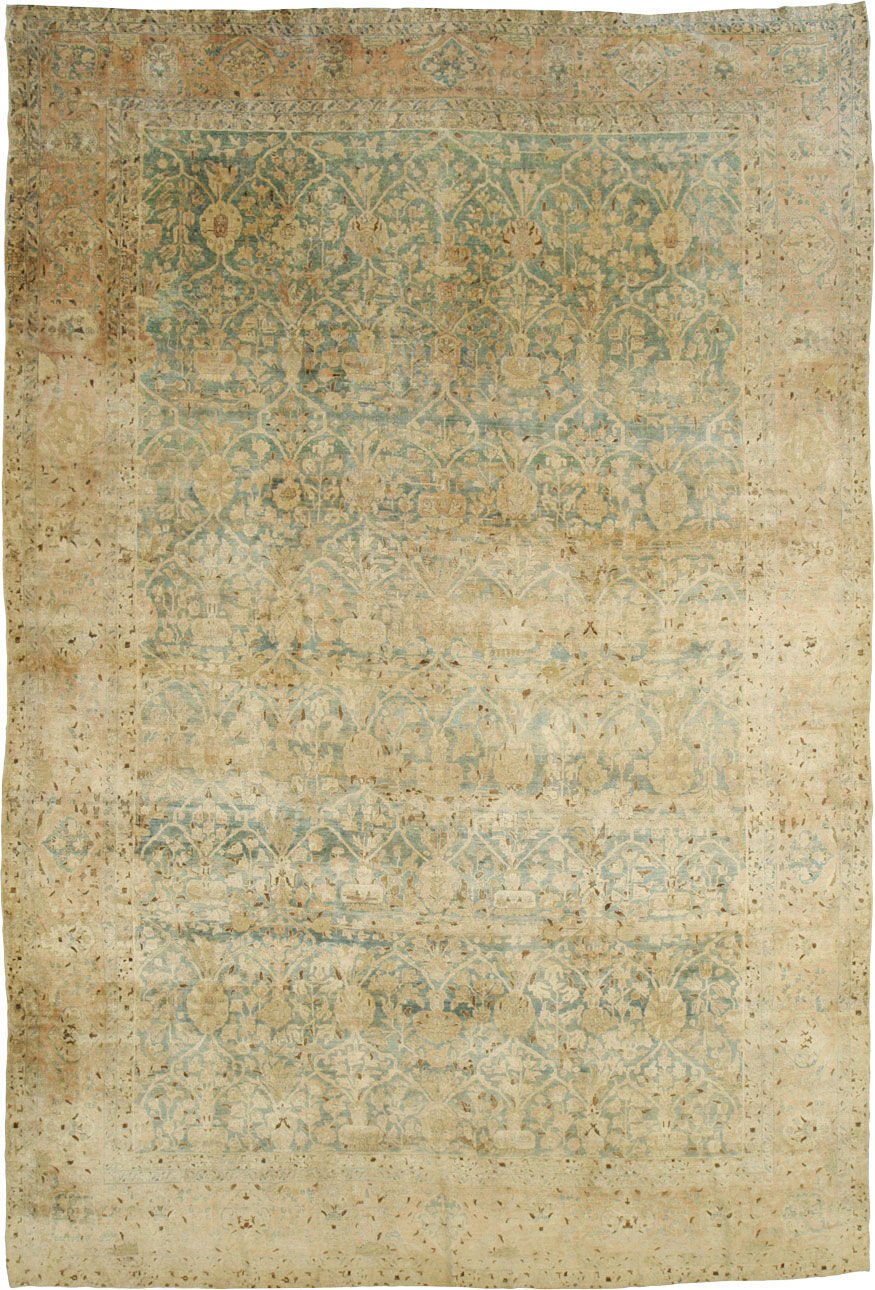 Antique Persian Tabriz Carpet, No.24529 - Gss