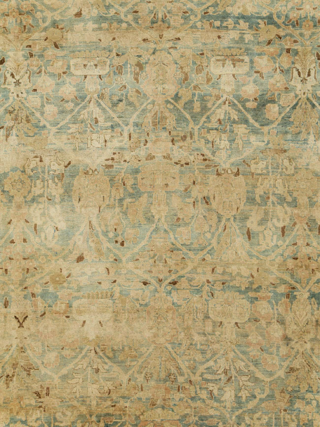 Antique Persian Tabriz Carpet, No.24529 - Gss