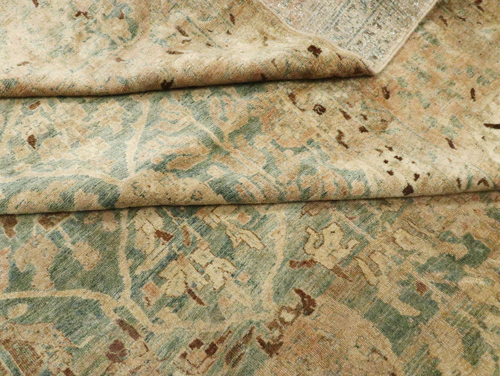 Antique Persian Tabriz Carpet, No.24529 - Gss