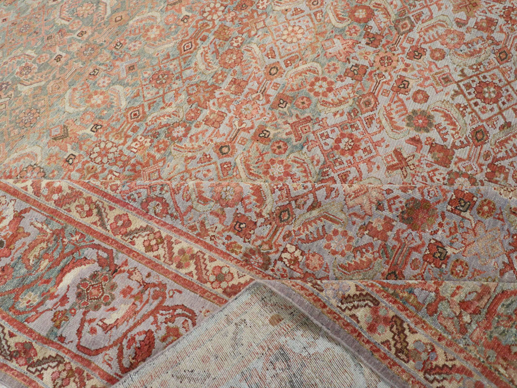 Antique Persian Malayer Large Carpet, No.24537 - Gss