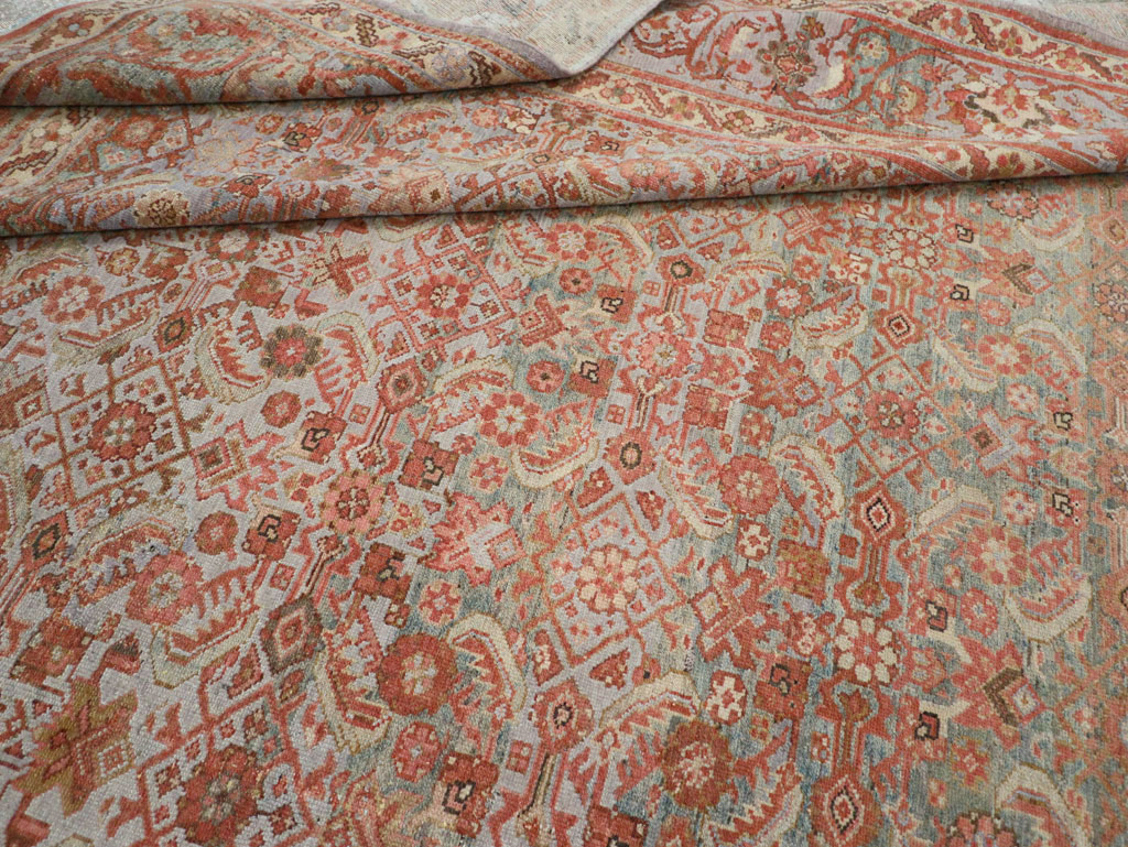 Antique Persian Malayer Large Carpet, No.24537 - Gss