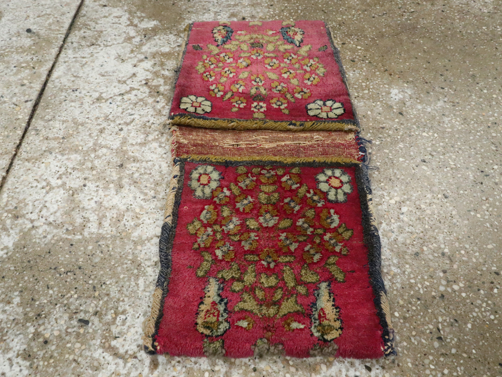 Vintage Persian Malayer Saddlebag (Khorjin), No.24551 - Gss