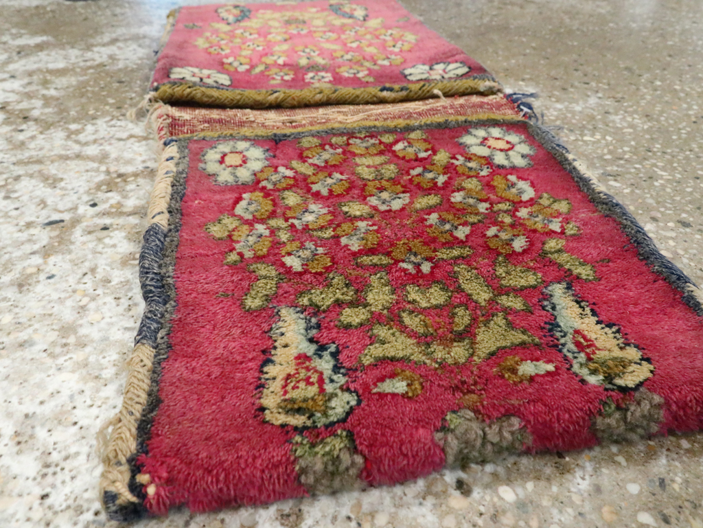 Vintage Persian Malayer Saddlebag (Khorjin), No.24551 - Gss
