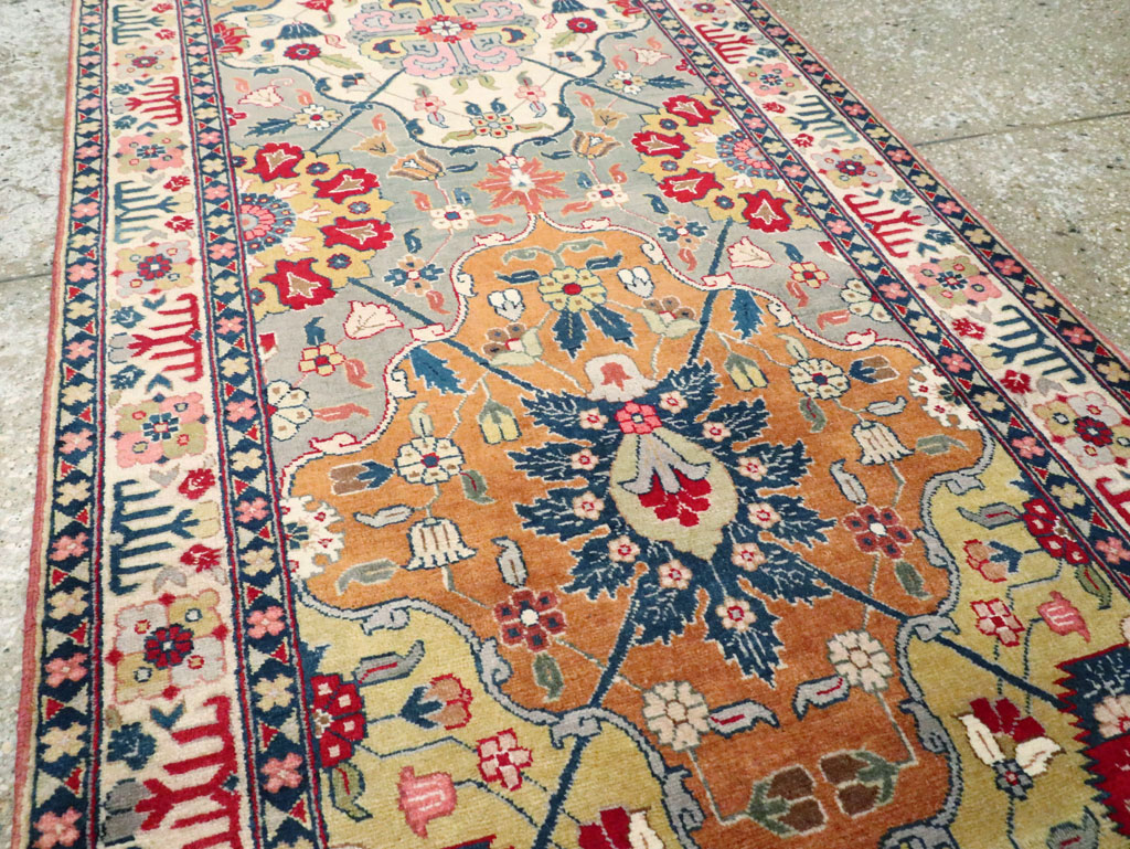 Vintage Persian Tabriz Runner, No.24553 - Gss