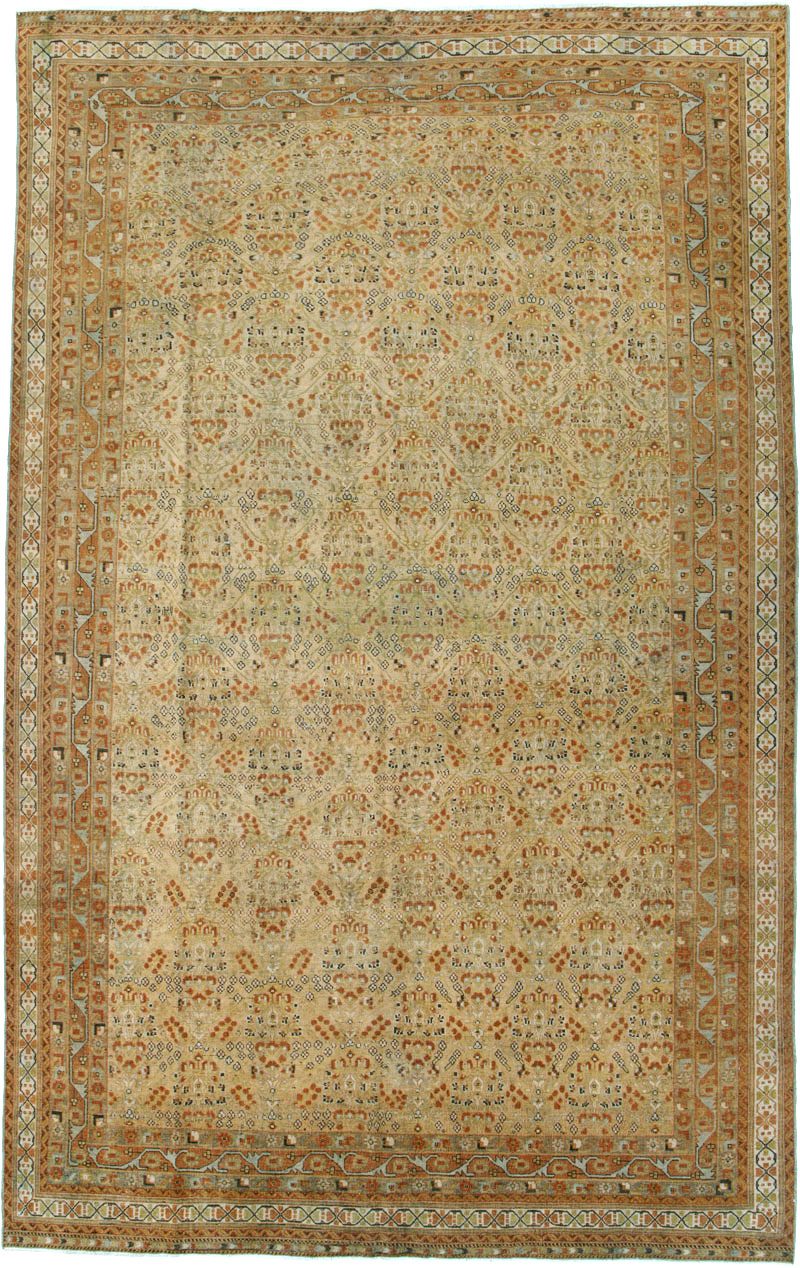 Vintage Persian Shiraz Carpet, No.24556 - Gss