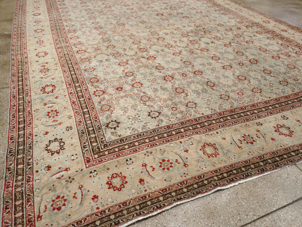 Antique Persian Tabriz Carpet, No.24559 - Gss