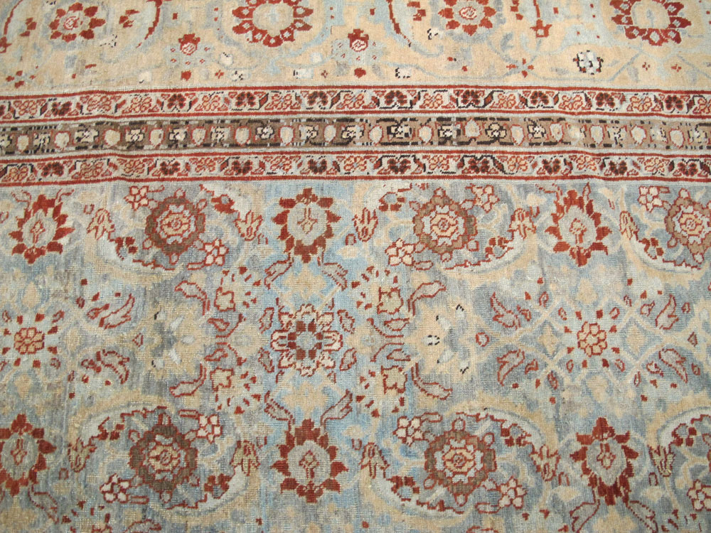Antique Persian Tabriz Carpet, No.24559 - Gss