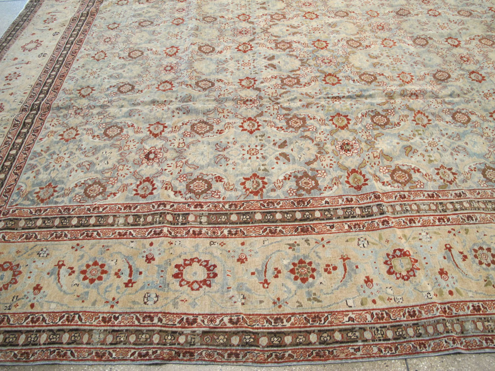 Antique Persian Tabriz Carpet, No.24559 - Gss