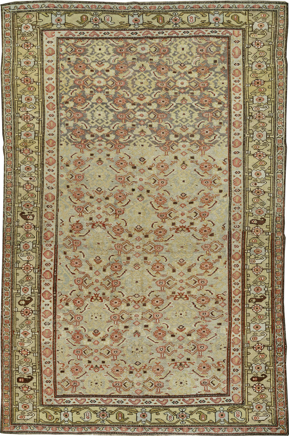 Antique Persian Kurd Accent Rug, No.24560 - Gss
