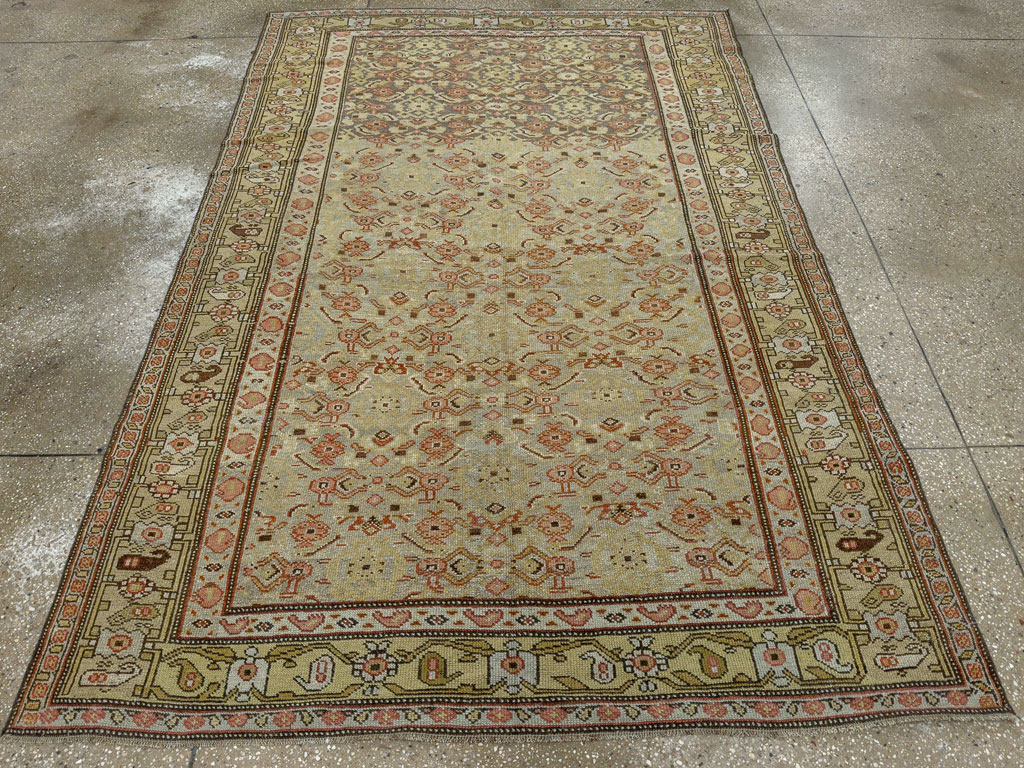 Antique Persian Kurd Accent Rug, No.24560 - Gss