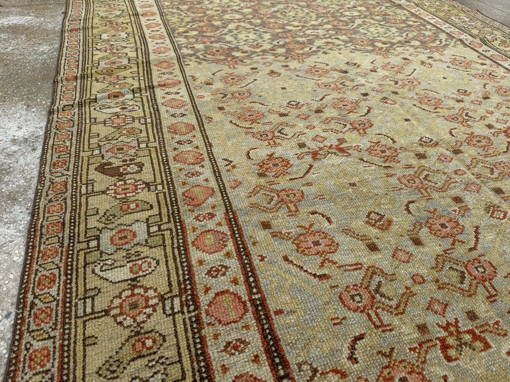 Antique Persian Kurd Accent Rug, No.24560 - Gss