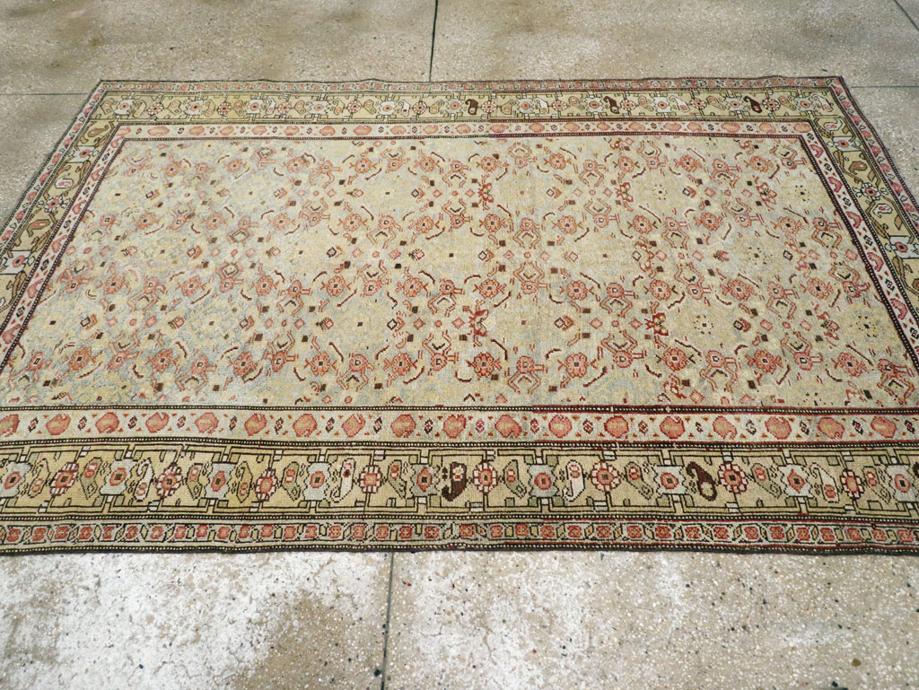 Antique Persian Kurd Accent Rug, No.24560 - Gss