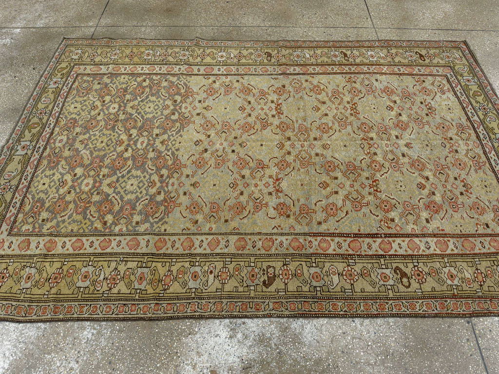 Antique Persian Kurd Accent Rug, No.24560 - Gss