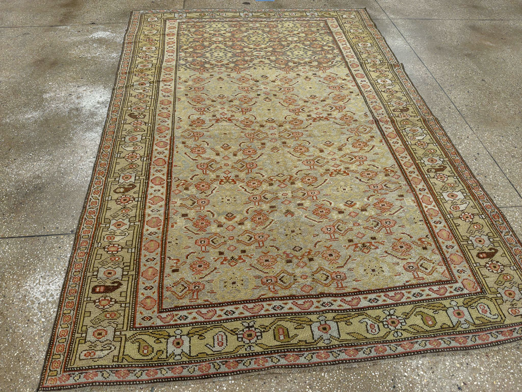 Antique Persian Kurd Accent Rug, No.24560 - Gss