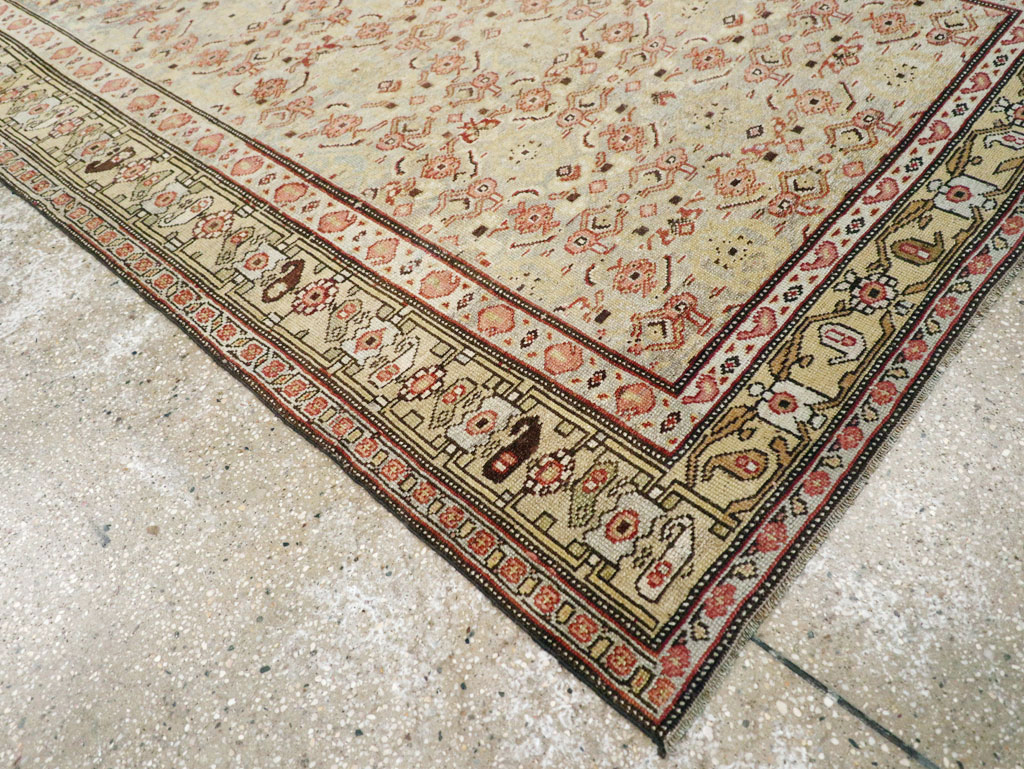 Antique Persian Kurd Accent Rug, No.24560 - Gss