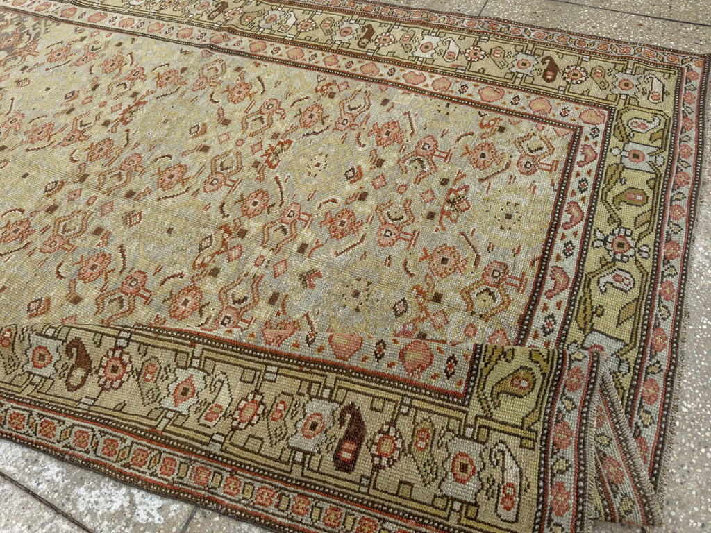 Antique Persian Kurd Accent Rug, No.24560 - Gss