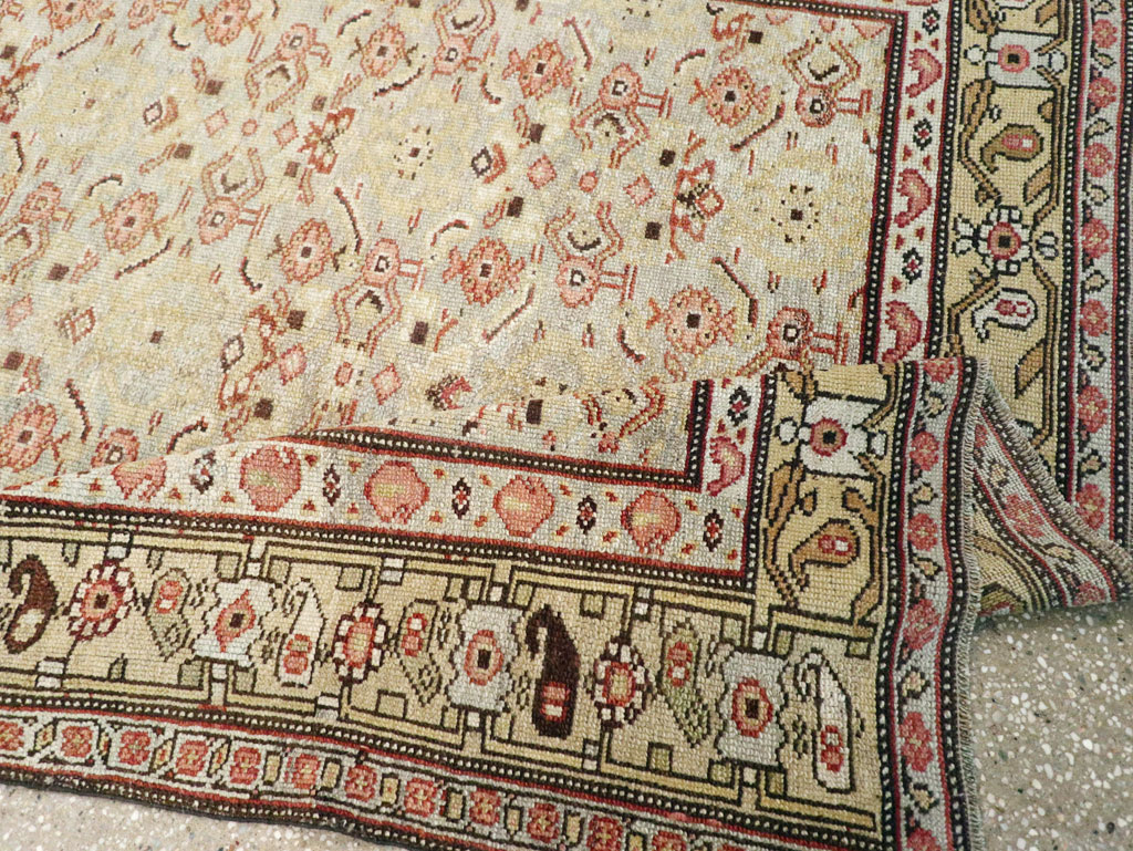 Antique Persian Kurd Accent Rug, No.24560 - Gss