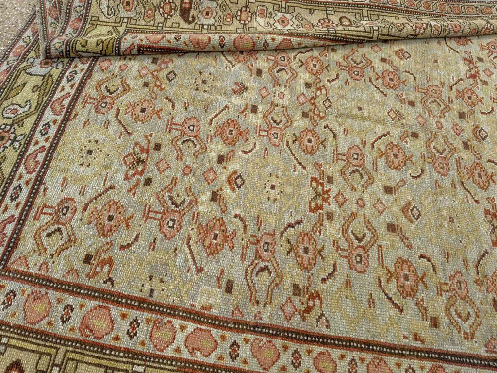 Antique Persian Kurd Accent Rug, No.24560 - Gss
