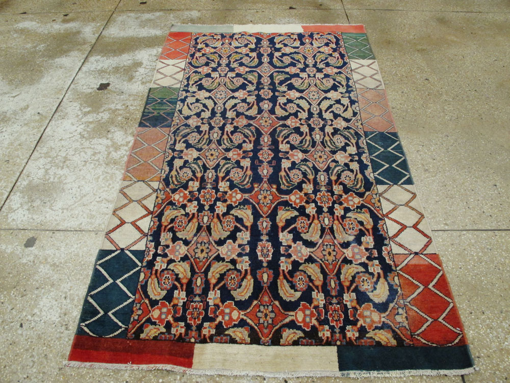 Vintage Persian Tabriz Rug, No.24562 - Gss