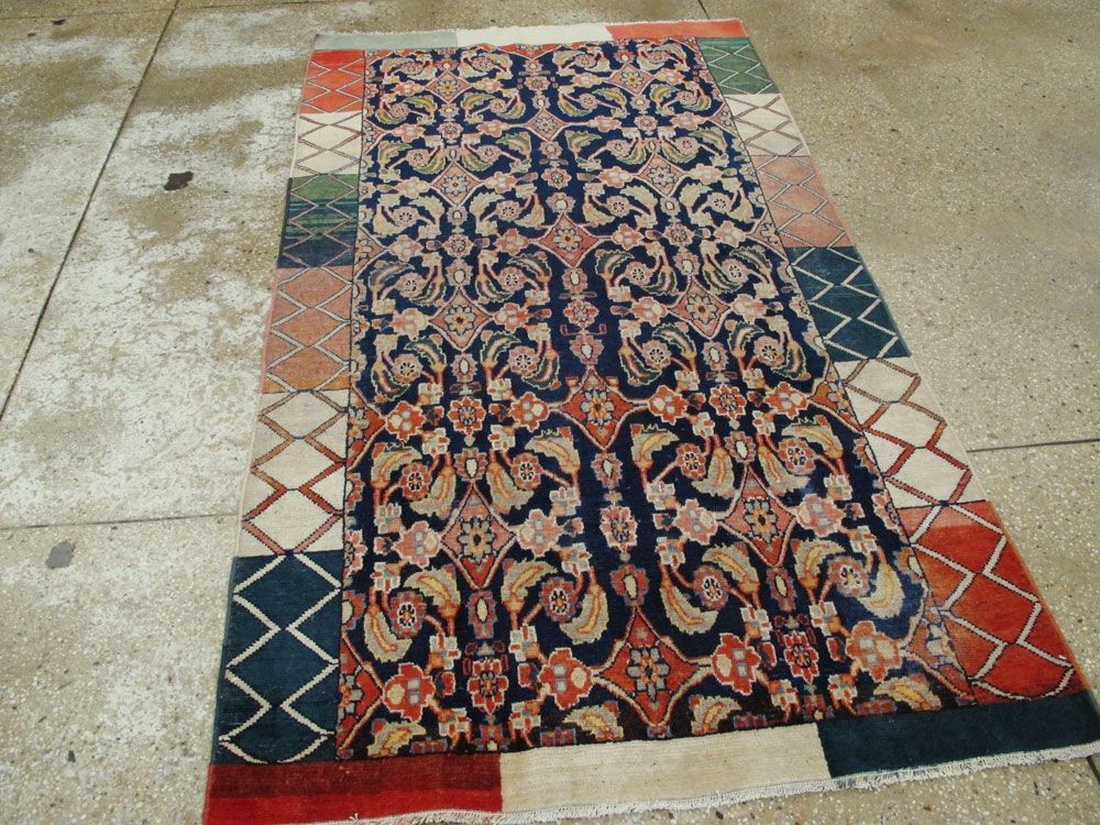 Vintage Persian Tabriz Rug, No.24562 - Gss