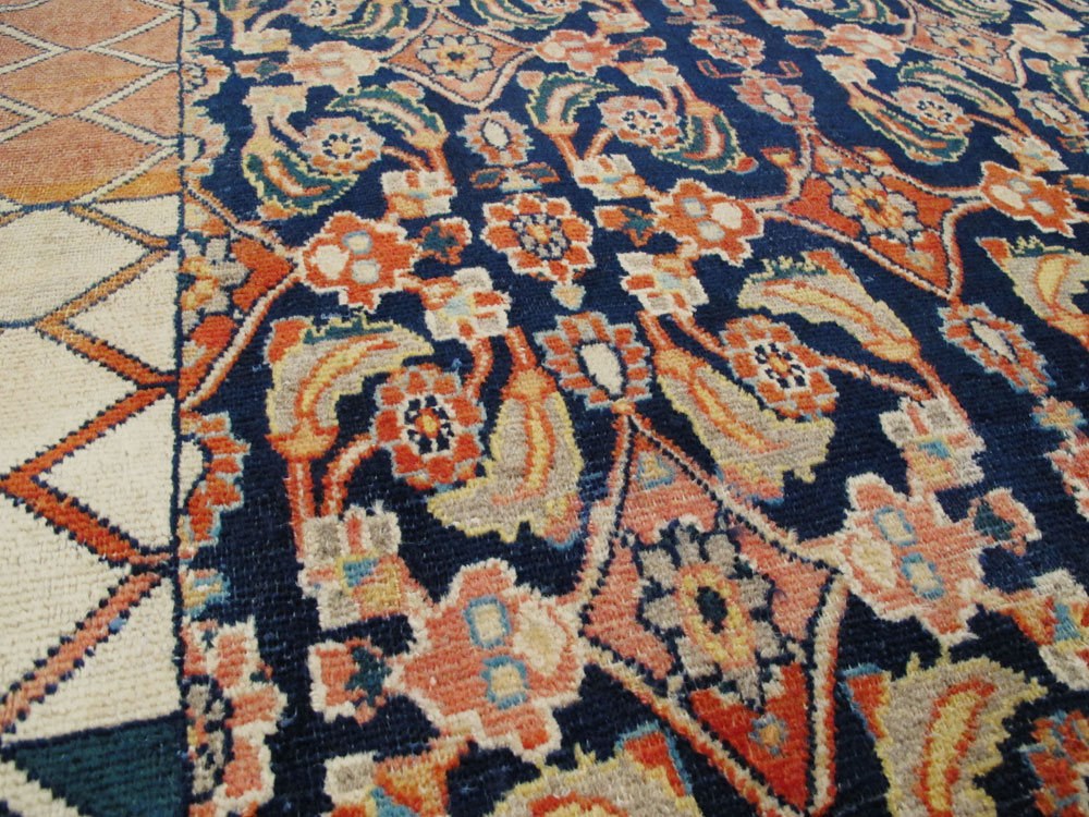 Vintage Persian Tabriz Rug, No.24562 - Gss