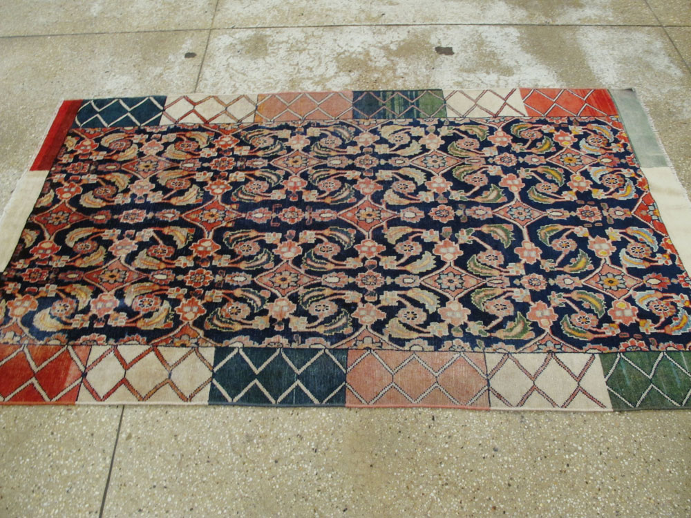 Vintage Persian Tabriz Rug, No.24562 - Gss