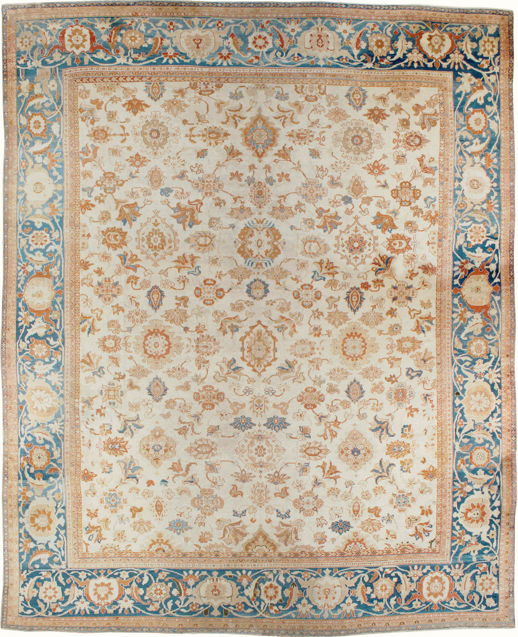 Antique Persian Sultanabad Carpet, No.24573 - Gss