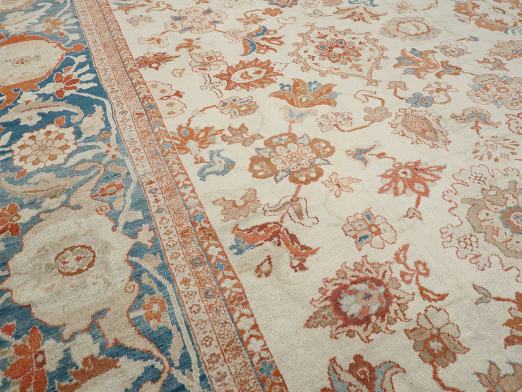 Antique Persian Sultanabad Carpet, No.24573 - Gss