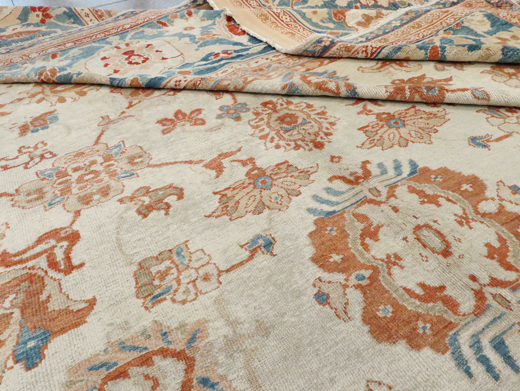 Antique Persian Sultanabad Carpet, No.24573 - Gss