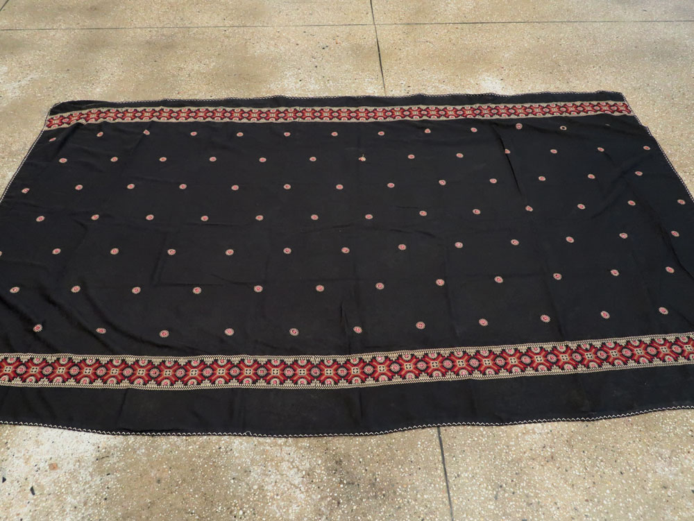 Vintage Persian Embroidered Textile, No.24590 - Gss