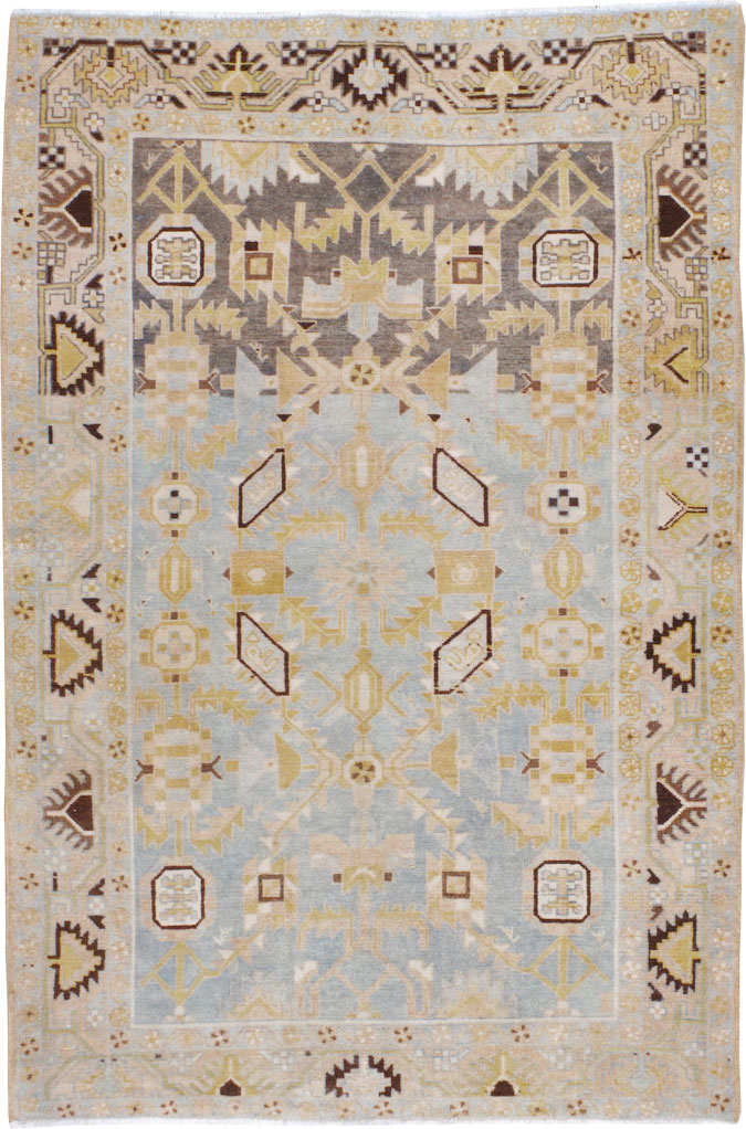 Vintage Persian Malayer Rug, No.24594 - Gss