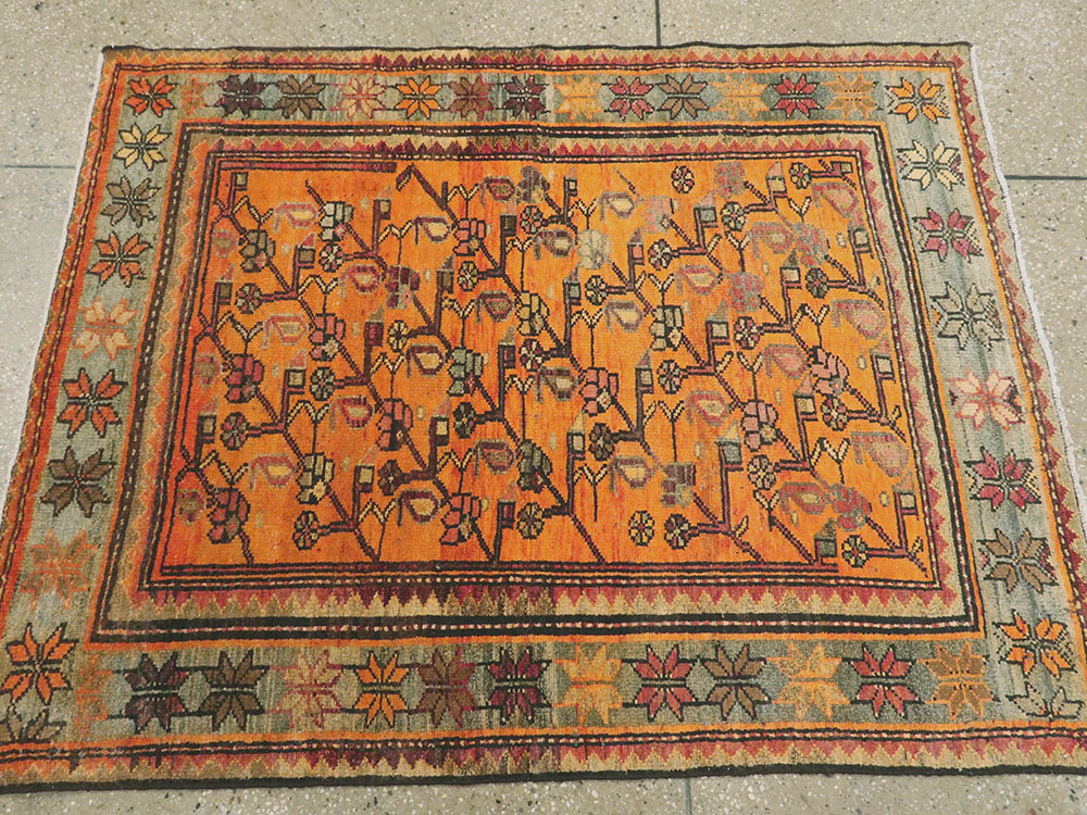 Vintage Persian Malayer Rug, No.24598 - Gss