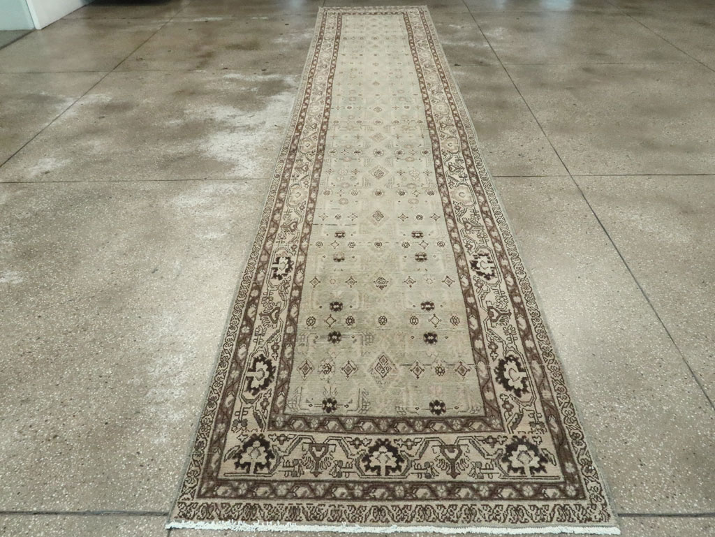 Vintage Persian Malayer Runner (Pair: 1 of 2), No.24599 - Gss