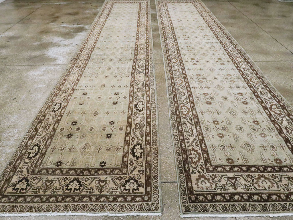 Vintage Persian Malayer Runner (Pair: 2 of 2), No.24600 - Gss