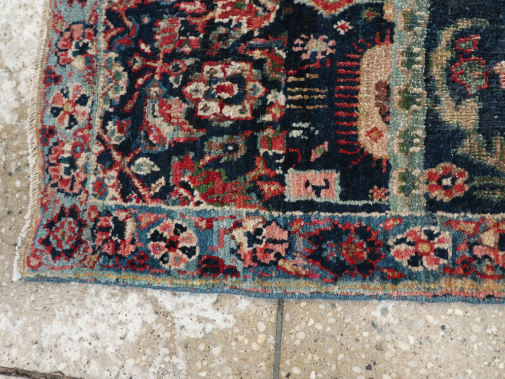 Vintage Persian Tabriz Rug, No.24610 - Gss