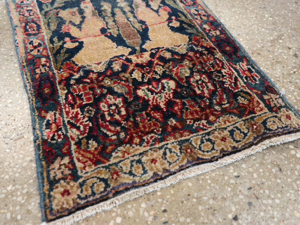 Vintage Persian Tabriz Rug, No.24610 - Gss