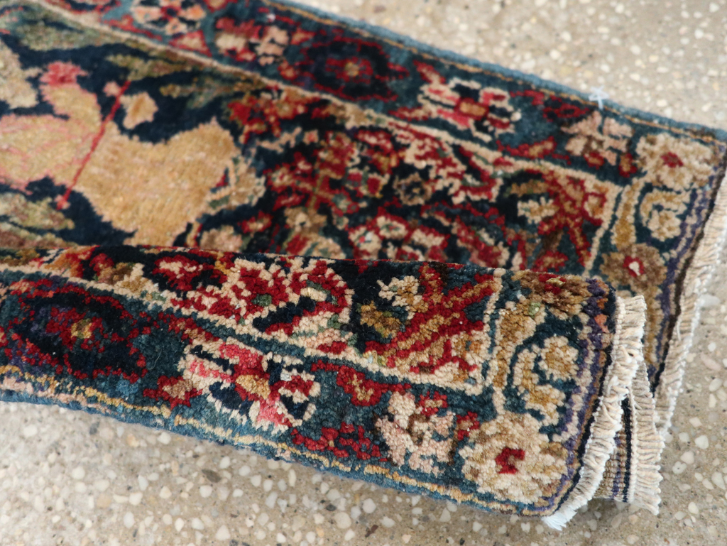 Vintage Persian Tabriz Rug, No.24610 - Gss