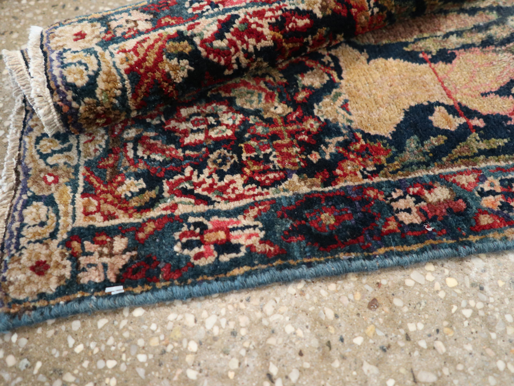 Vintage Persian Tabriz Rug, No.24610 - Gss
