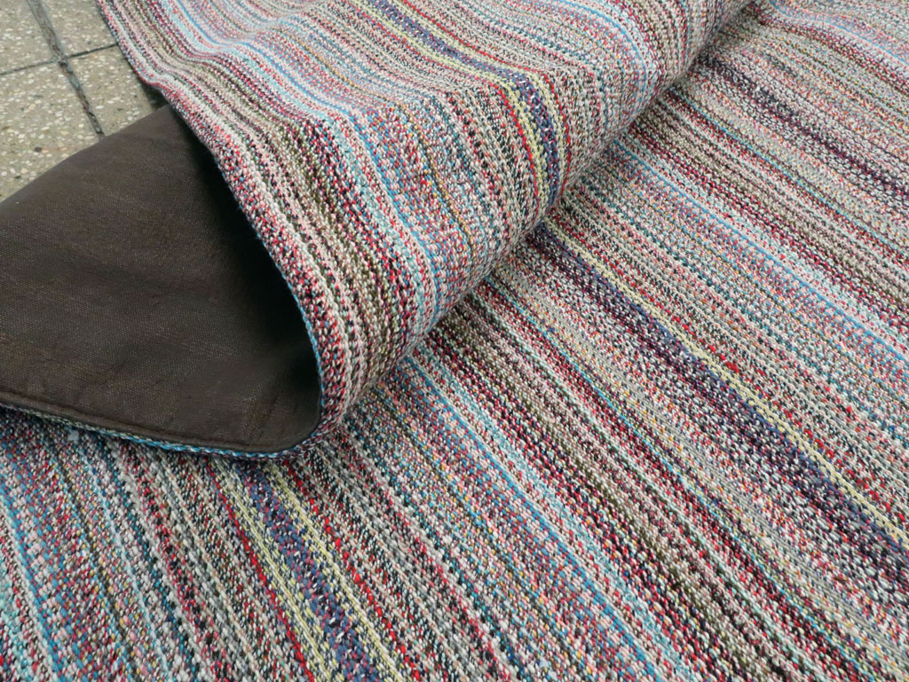 Vintage Persian Flatweave Kilim , No.24630 - Gss