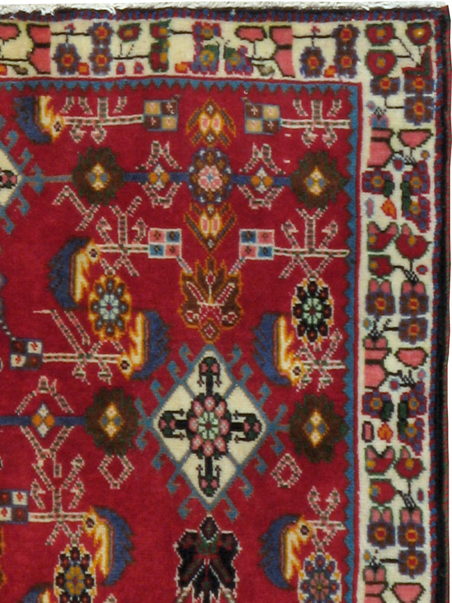 Vintage Persian Shiraz Square Rug (Pair: 3 of 4), No.24645 - Gss