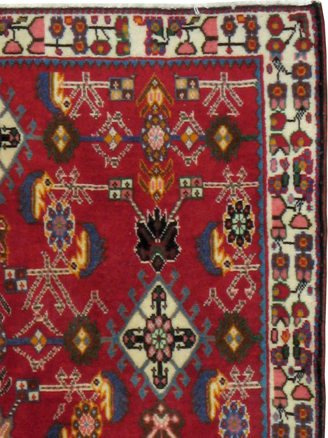 Vintage Persian Shiraz Square Rug (Pair: 3 of 4), No.24645 - Gss
