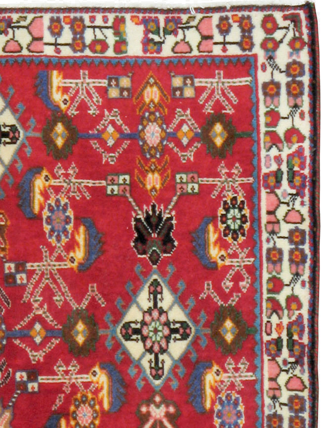 Vintage Persian Shiraz Square Rug (Pair: 3 of 4), No.24645 - Gss