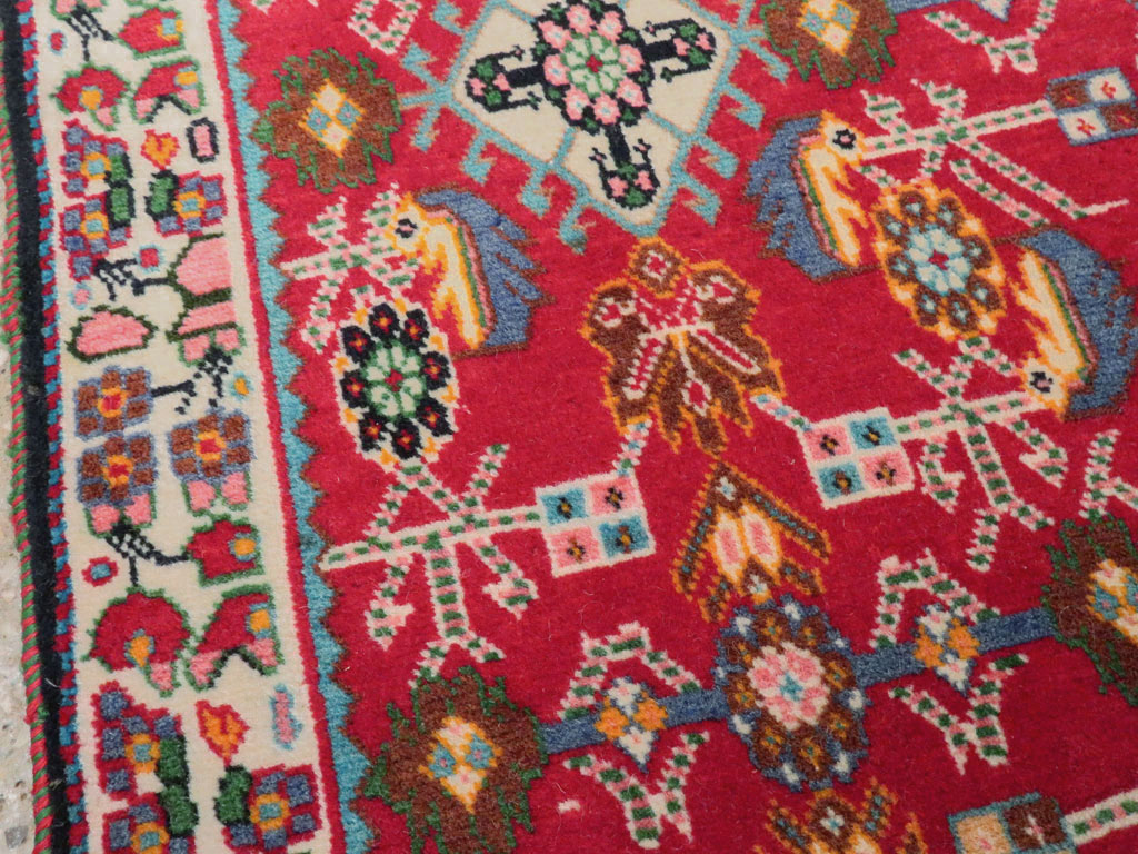 Vintage Persian Shiraz Square Rug (Pair: 3 of 4), No.24645 - Gss